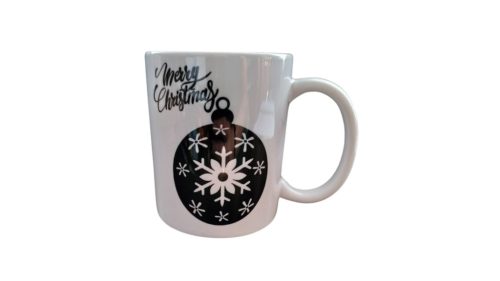 Merry Cristmas-fehér bögre