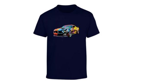 Mustang-férfi/Unisex póló