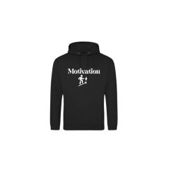 Motivation-fekete pulóver
