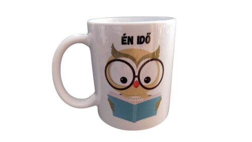  Én idő-fehér bögre
