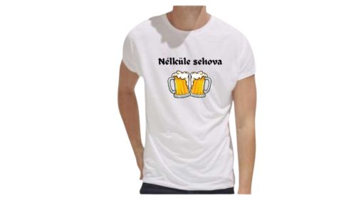Nélküle sehova-férfi/Unisex póló