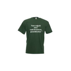   Nem vagyok okos csak kreatívan gondolkodom-férfi/Unisex póló