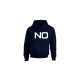 No-sötétkék pulóver
