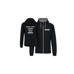 Nyugi...-fekete/szürke pulóver