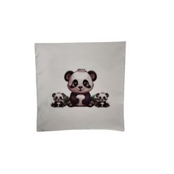 Panda-félszatén párnahuzat