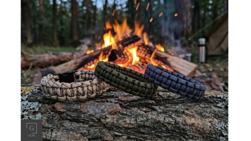 Paracord karkötő 24 cm (több szín)