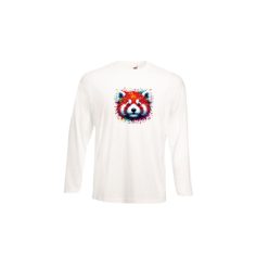 Róka-fehér hosszú póló