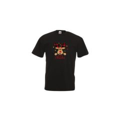 Rénszarvas-fekete póló