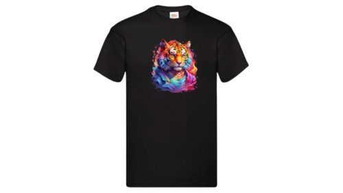 Oroszlán/színes-férfi/Unisex póló