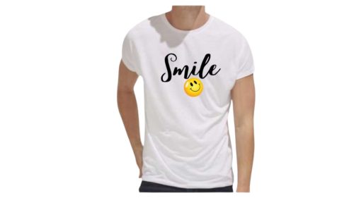Smile-férfi/Unisex póló