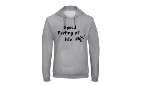 Speed,feeling of life-motor/világosszürke