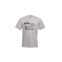   Sör Az élet legnagyobb áldása hab formájába-férfi/Unisex póló