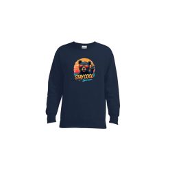  Stay Cool-kék pulóver