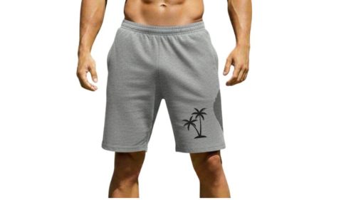 Szürke rövidnadrág- Pálmafa sziget