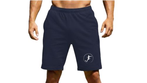 Sötétkék 2 zsebes rövidnadrág-Focis