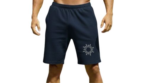 Sötétkék 2 zsebes rövidnadrág-Nap