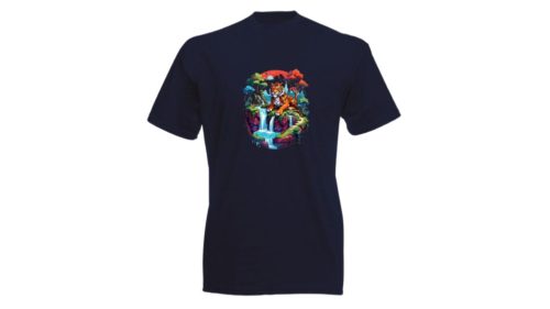 Tigris-Táj-férfi/Unisex póló