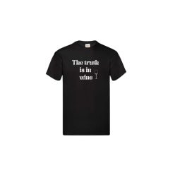   The truth is in wine -"Borban az igazság"-férfi/Unisex póló