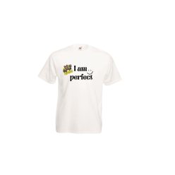 Tökéletes vagyok-férfi/Unisex póló