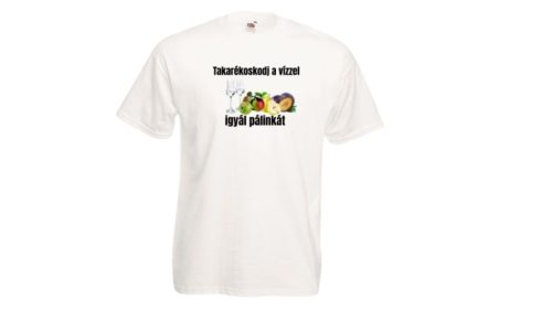 Takarékoskodj-férfi/Unisex póló