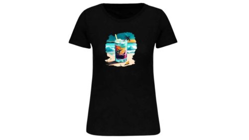 Tenger koktél-női póló