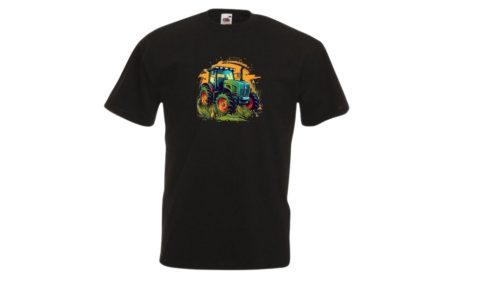 Traktoros-férfi/Unisex póló