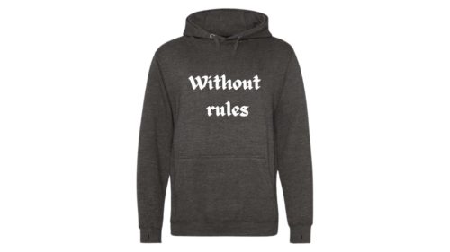  Without rules-sötétszürke pulóver