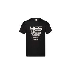 Yes-férfi/Unisex póló