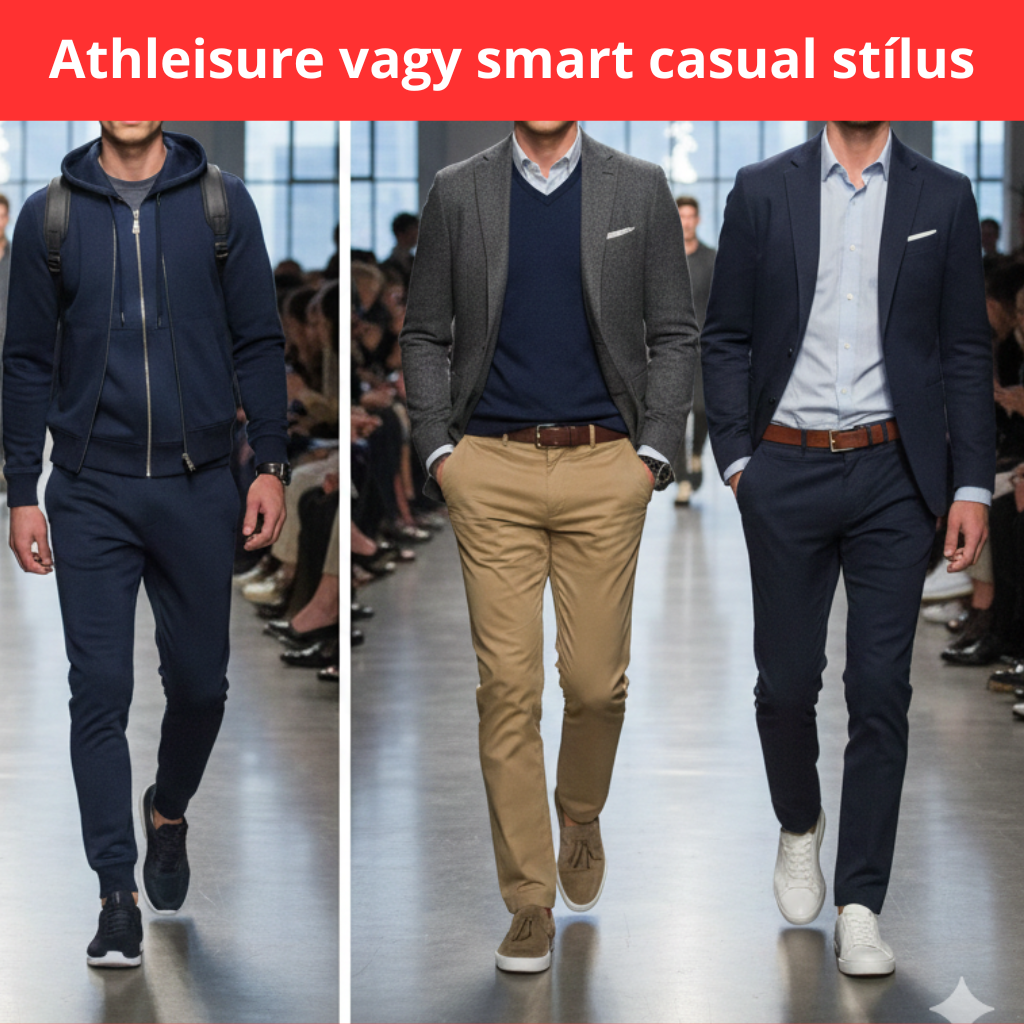 Athleisure vagy smart casual stílus