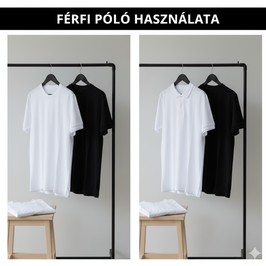 Férfi póló használata