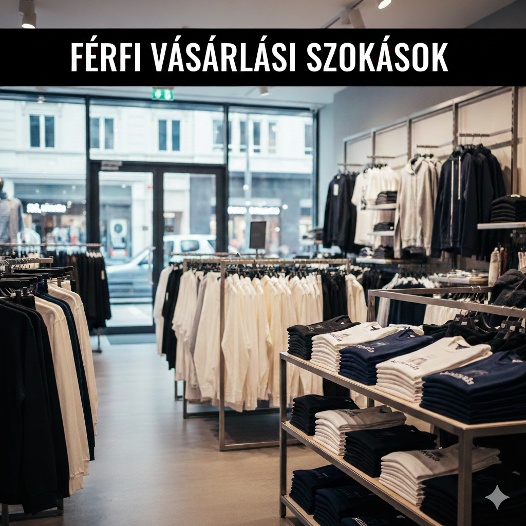 Férfi vásárlási szokások