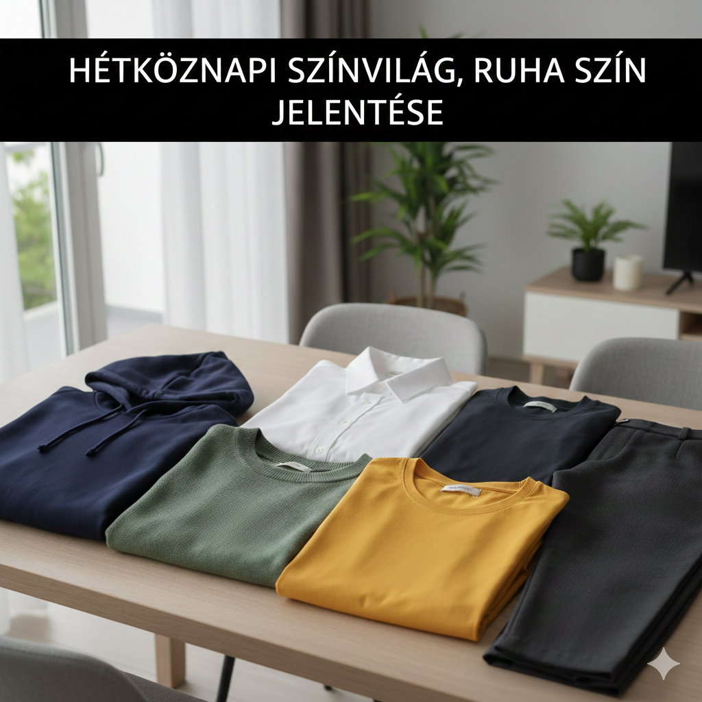 Hétköznapi színvilág, ruha szín jelentése