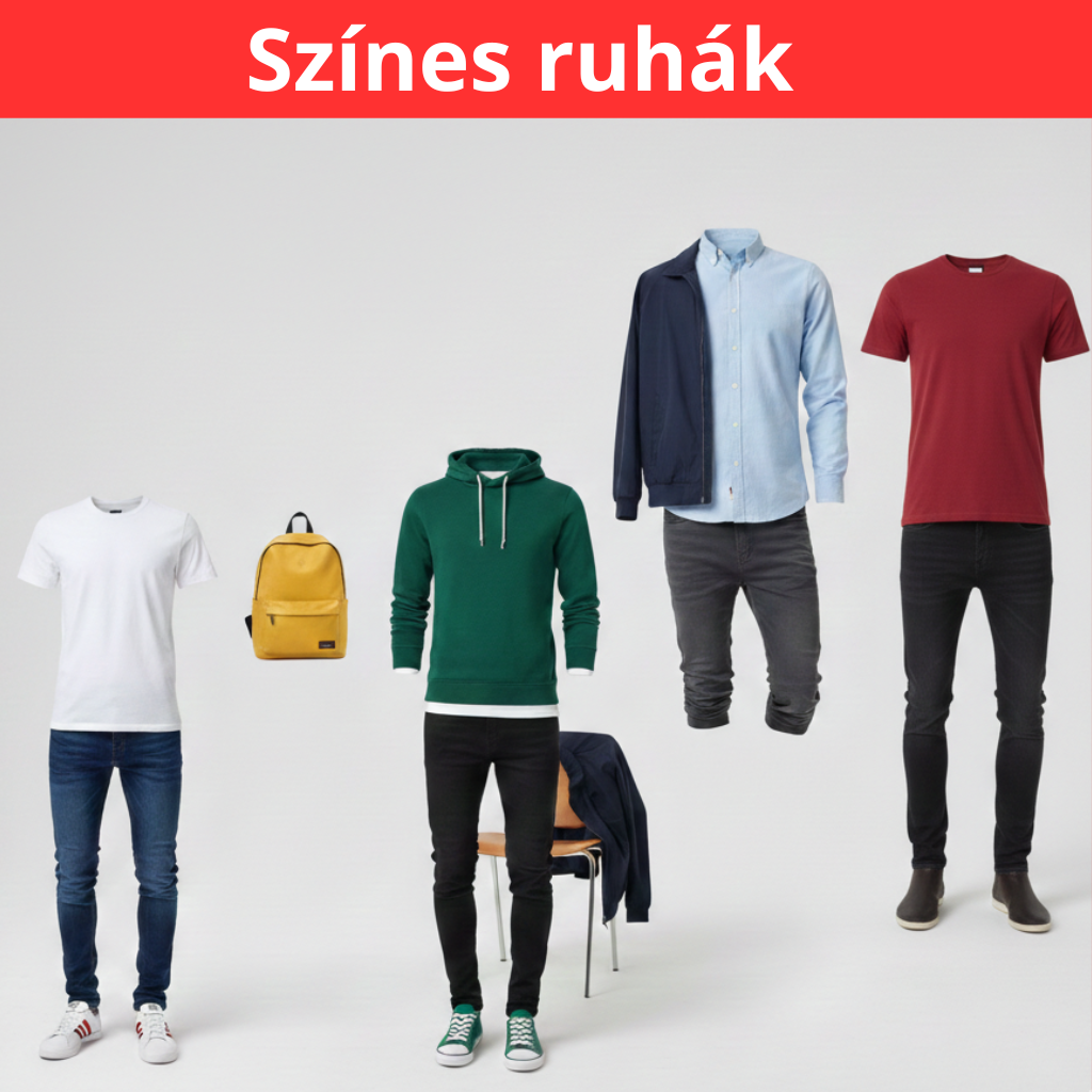 Színes ruhák