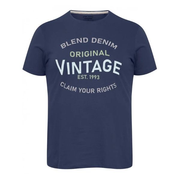 Blend Denim original póló- sötétkék