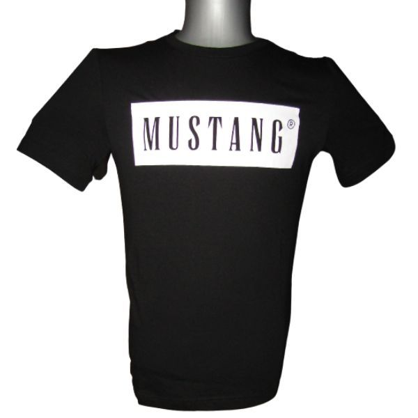 Mustang póló - fekete
