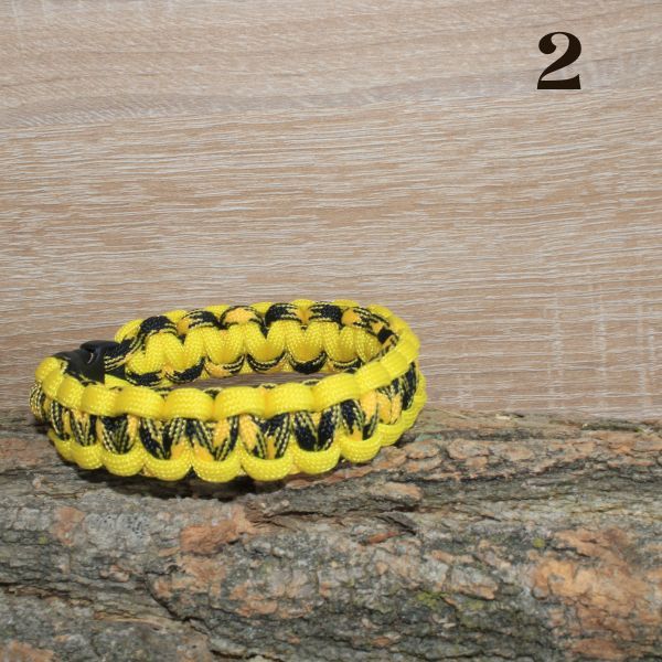 Paracord karkötő 24 cm (több szín)