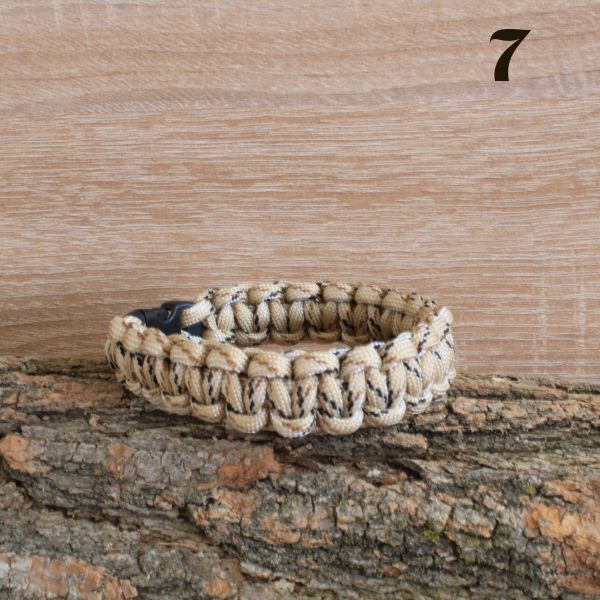 Paracord karkötő 24 cm (több szín)