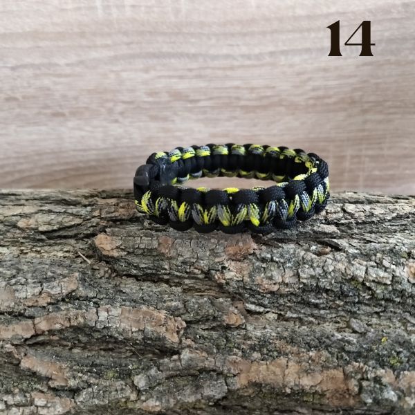 Paracord karkötő 24 cm (több szín)