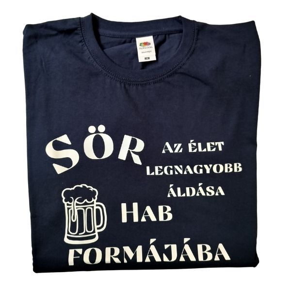 Sör az élet legnagyobb áldása hab formájába Sör az élet legnagyobb áldása hab formájába
