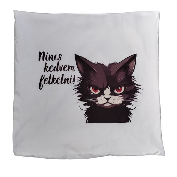 Nincs kedvem felkelni-fehér párnahuzat Nincs kedvem felkelni-fehér párnahuzat