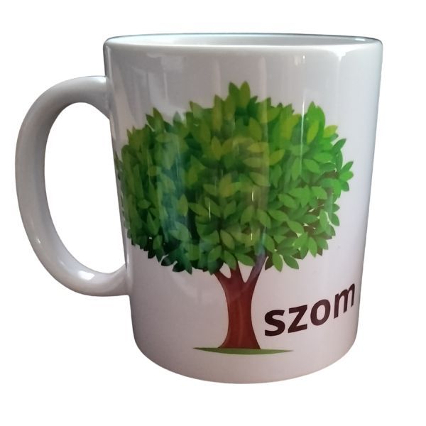 ...szom-fehér bögre ...szom-fehér bögre