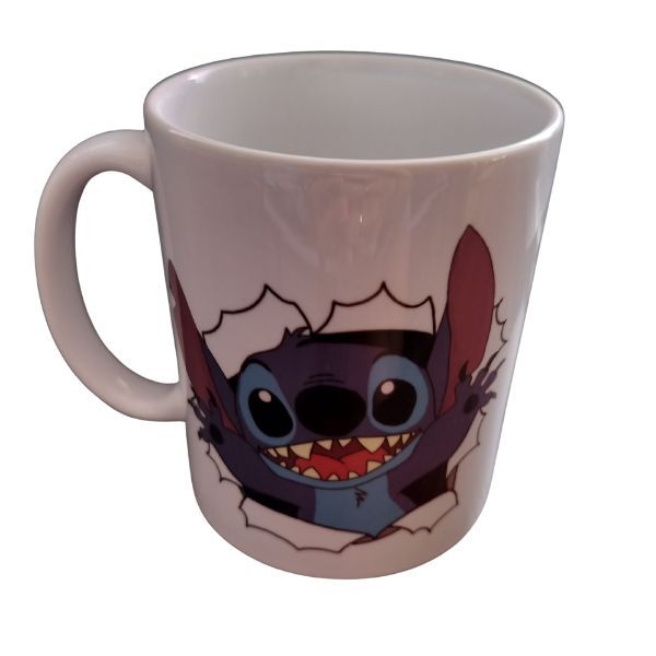  Stitch/kék-fehér bögre