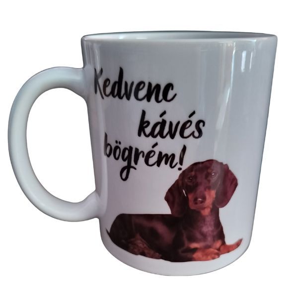 Kedvenc kávés bögrém-fehér bögre Kedvenc kávés bögrém-fehér bögre