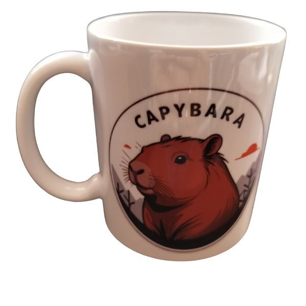 Capybara 3 -fehér bögre Capybara 3 -fehér bögre