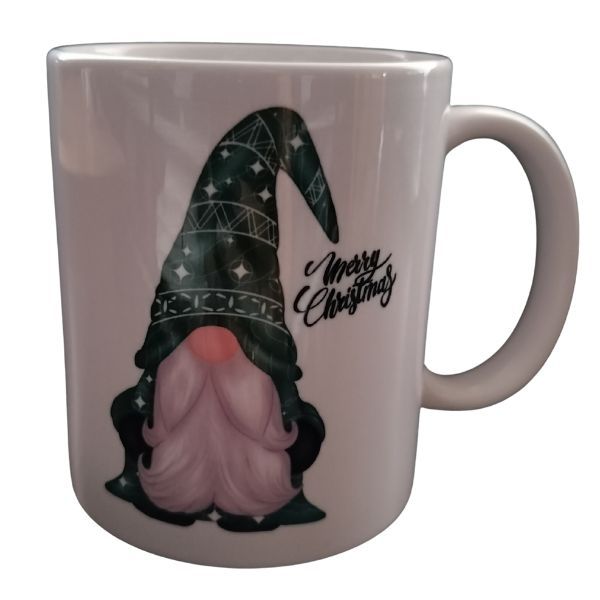 Zöld Merry Manó-fehér bögre Zöld Merry Manó-fehér bögre