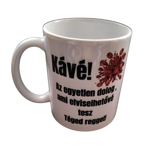 Kávé-fehér bögre Kávé-fehér bögre